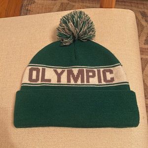 Olympic Club Imperial green beanie